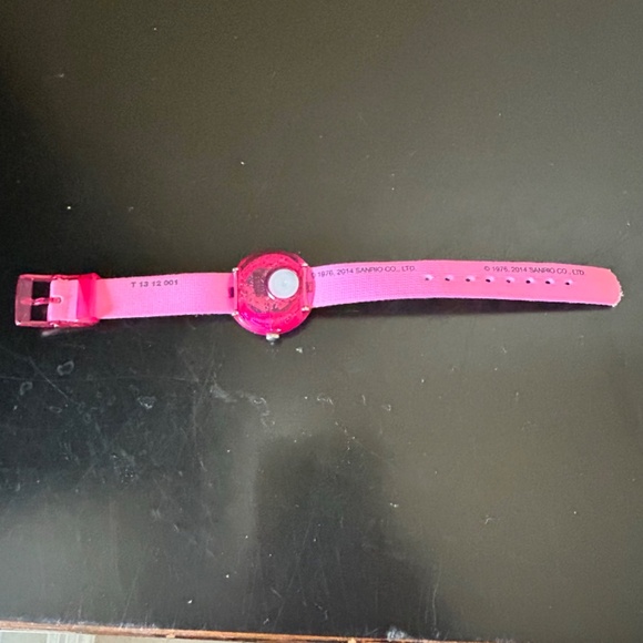 Hello Kitty Swatch Watch - Pink Butterfly- Flix Flax - - Picture 5 of 10